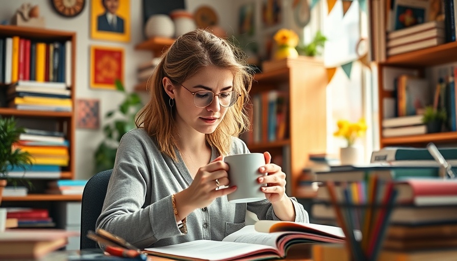 Leveraging LinkedIn for Real Estate Success in a vibrant office environment.