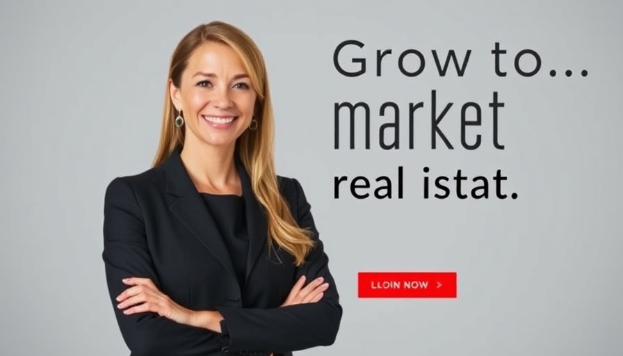 Podcast banner promoting opportunities in real estate market share.