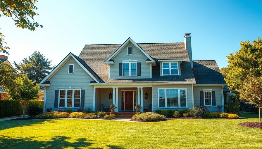 Beautiful suburban house illustrating seller concessions concept.