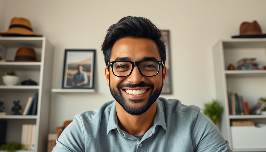 Casual professional video call in home office, capital raising success.