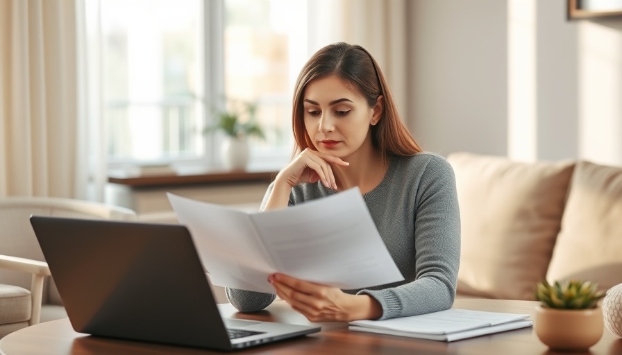 Woman pondering how long to keep paperwork after selling a house.