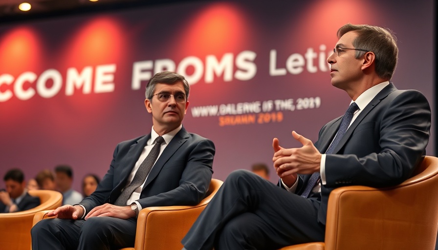 Professionals at Stellar MLS Global Real Estate Event discussing on stage.