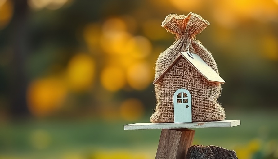 Balance of money and housing symbolizing Northern Virginia senior housing supply and demand.