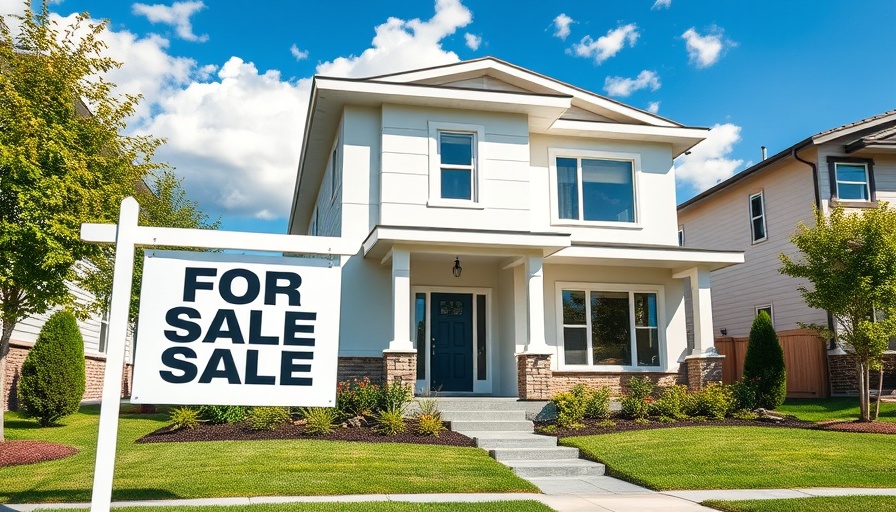Modern house with 'For Sale' sign indicating income needed for a $250k house.