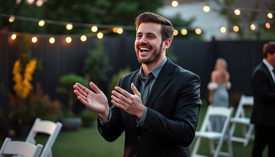 MrBeast celebrating at an outdoor event.