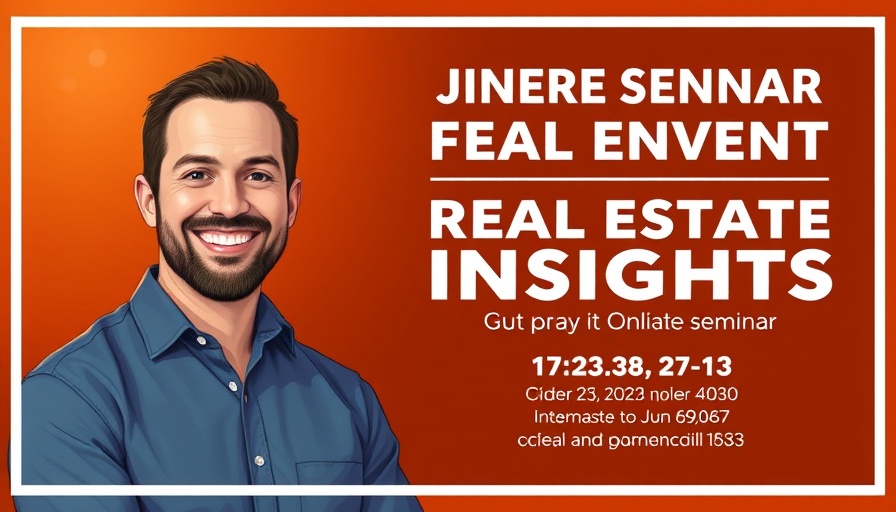 Mastering PropStream Essentials event poster with smiling presenter.