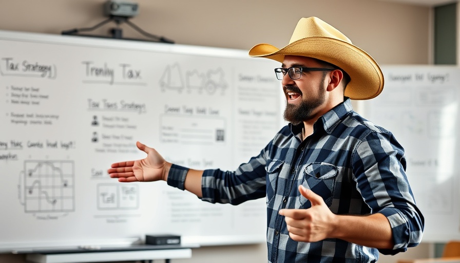 How to eliminate capital gains taxes presentation with a man discussing strategies.