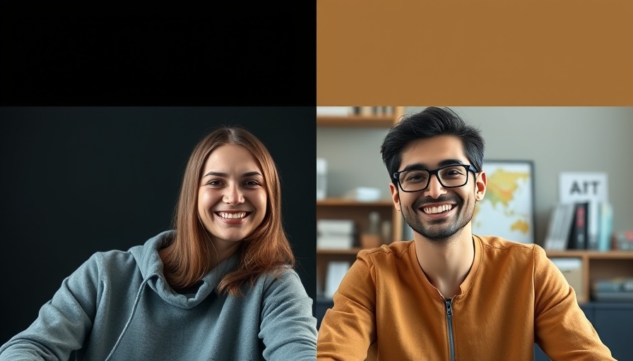 Video call discussing self-storage investment strategies.