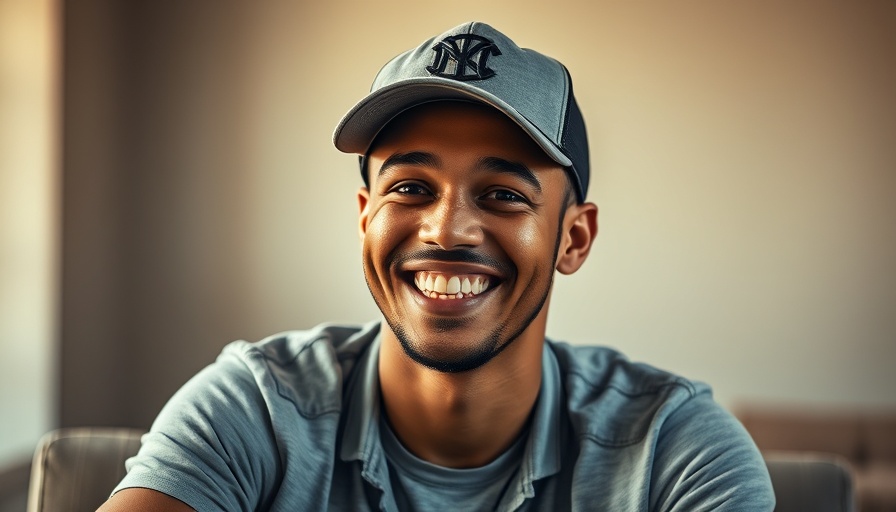 Smiling man seated indoors, discussing record high home prices.