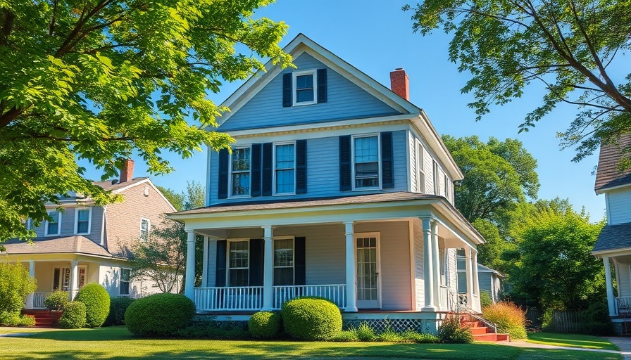 Charming two-story house perfect for selling as-is, without inspection.
