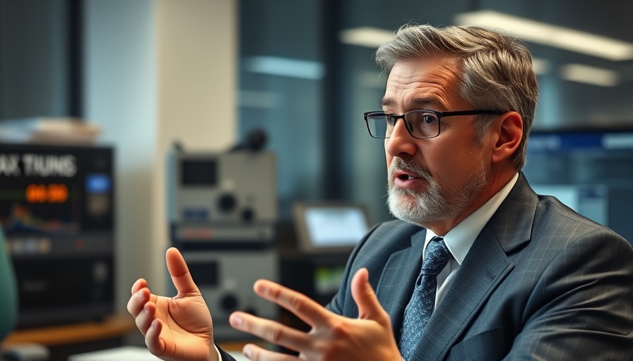 Man discussing how to save on taxes in Puerto Rico.