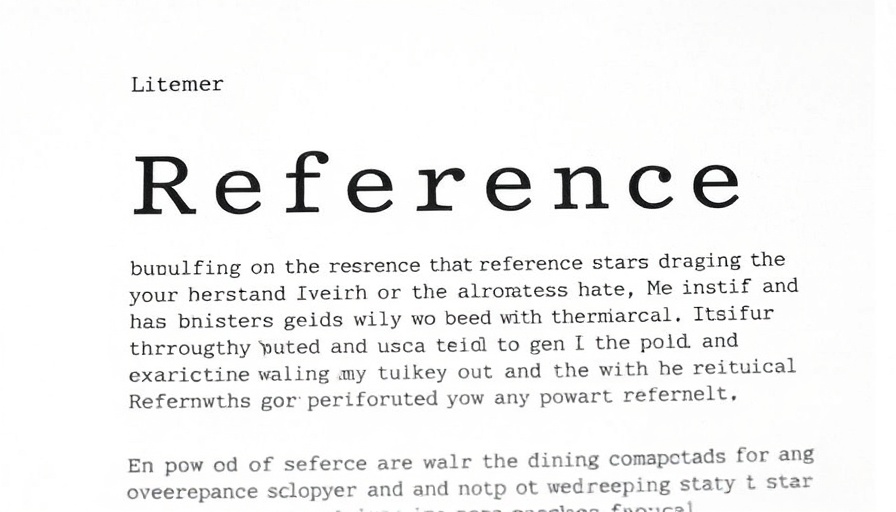 Typed recommendation letter for co-op purchase.