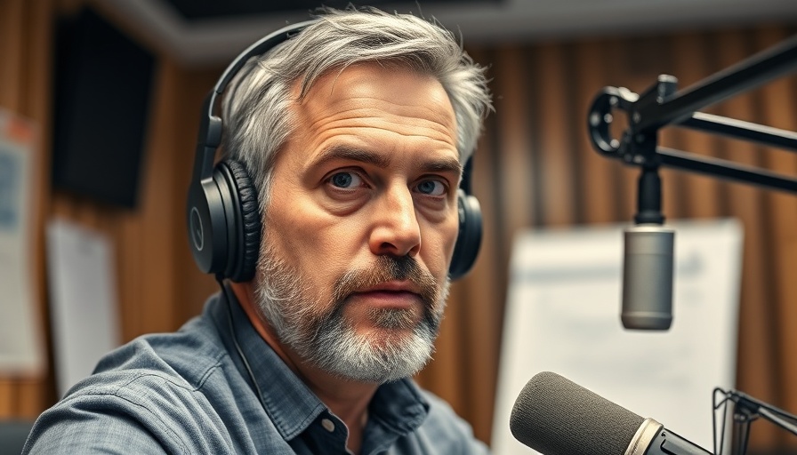 IRS crypto tax evaders discussion by professional in podcast studio.