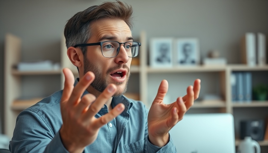 Man discussing no capital gains tax on home sales in office.