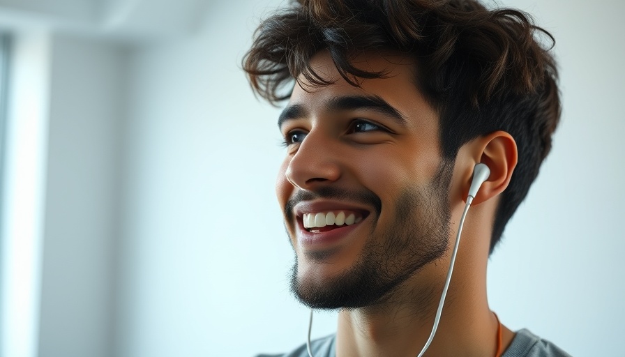Smiling young man discussing the investment strategy that makes money and changes lives.