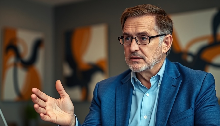 SALT Deduction Workaround Benefits explained by man in blue blazer.