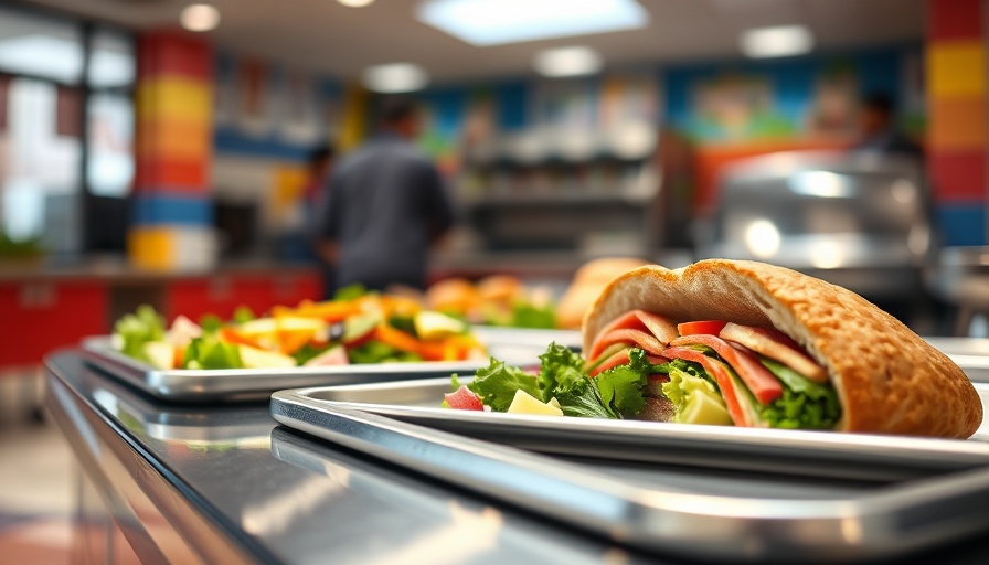 Miami-Dade free breakfast and lunch program tray with healthy meal.
