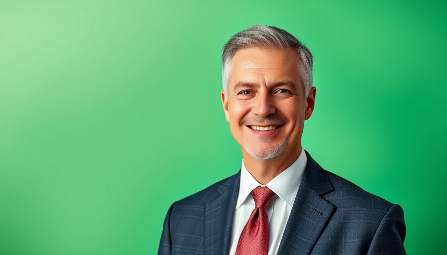 Build trust drive referrals webinar promotional banner with smiling man.