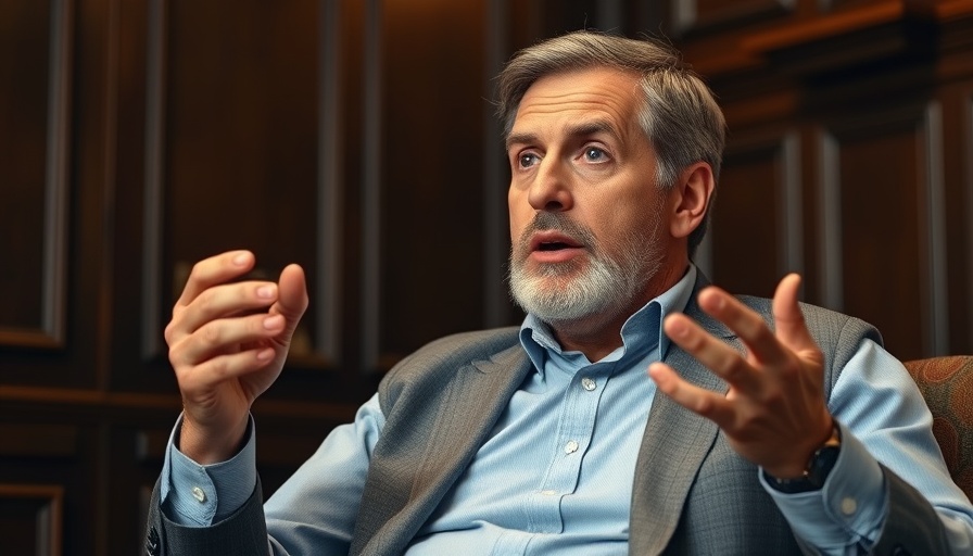 Mature man discussing financial security for families with emphasis on wills.