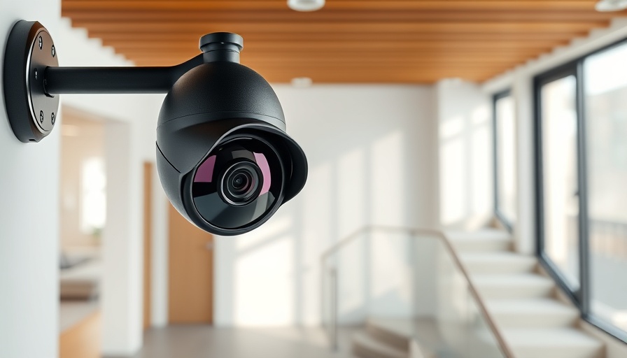 Effective security camera placement for new homeowners in a modern home.