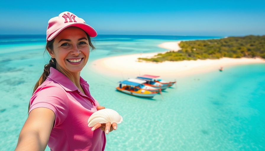 Boating to North Captiva Island with vibrant boats and coastline.