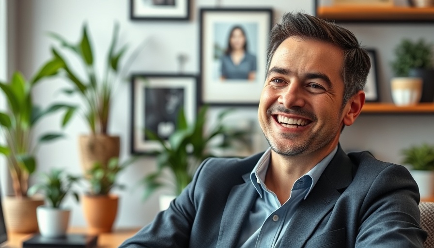 Professional man in home office discussing Fed Dilemma and inflation.