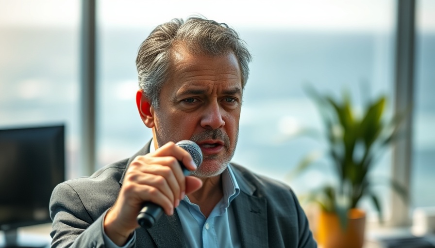 Mature man making LLC private speech, Hide Your LLC Ownership.