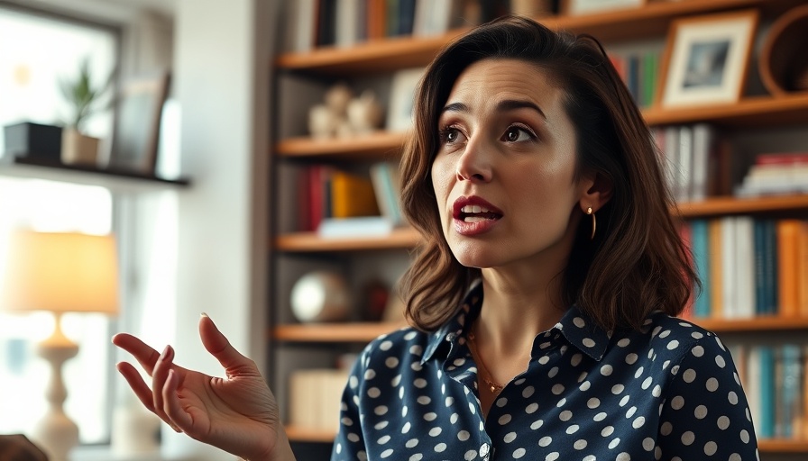 Confident woman advocating progress over perfection, cozy setting