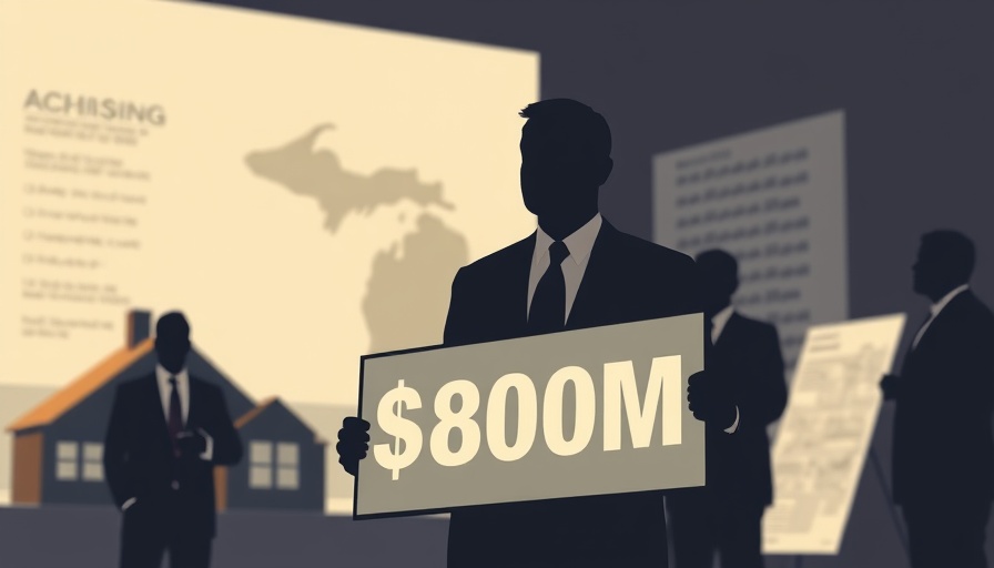 Abstract illustration of Michigan housing incentives concept.