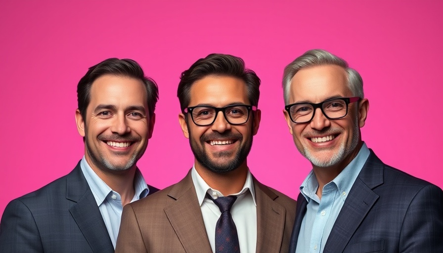 Men exuding real estate confidence with simplicity.