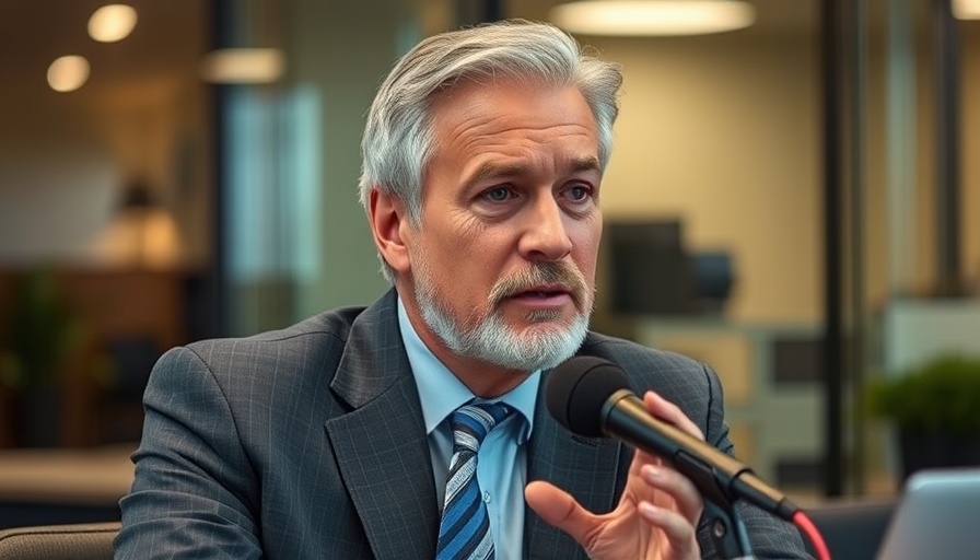 Mature speaker discusses benefits of having two LLCs, professional setting.