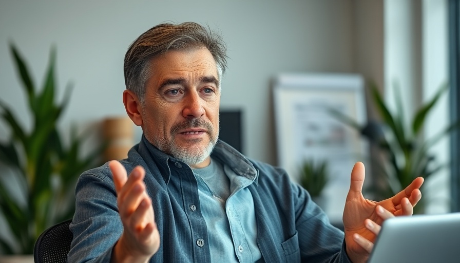 Man discussing standard vs simplified home office deductions.