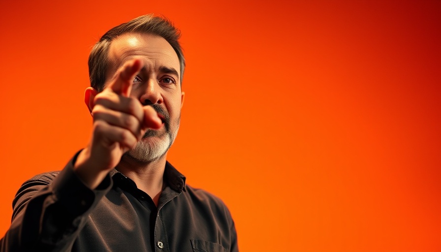 Male speaker discussing real estate confidence strategies with solid background.