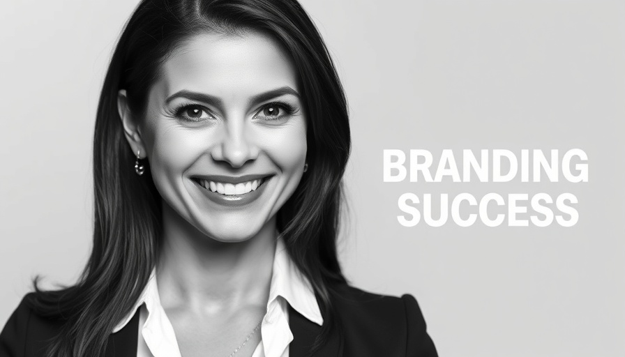 Elevate Your Real Estate Brand with confident brunette woman smiling.