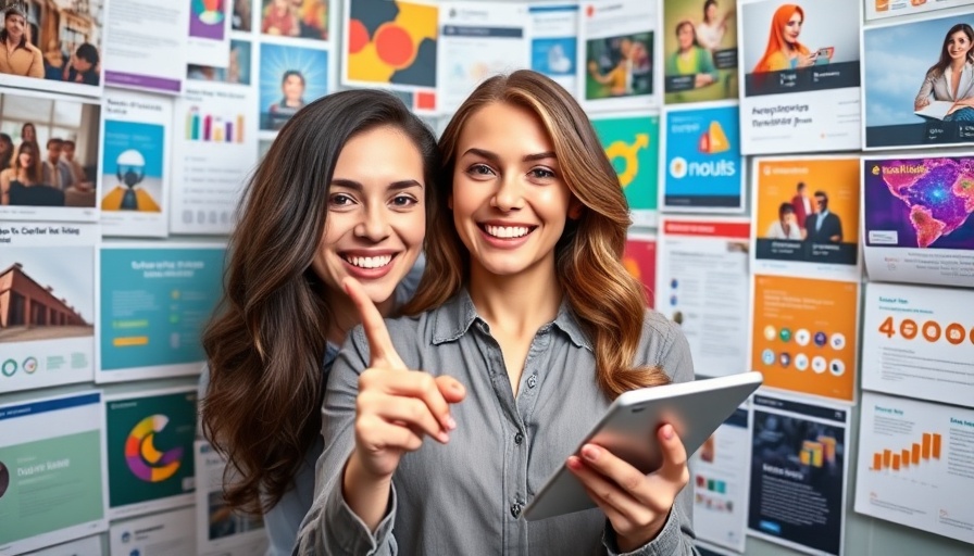 Engaging Social Media Strategies for Realtors: Woman with educational content.