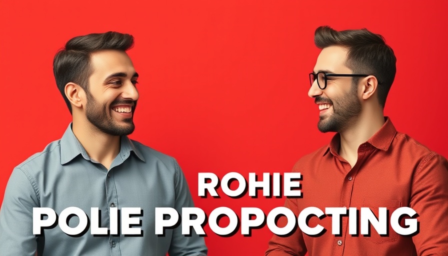 Is Phone Prospecting Dead? event poster with two smiling men.