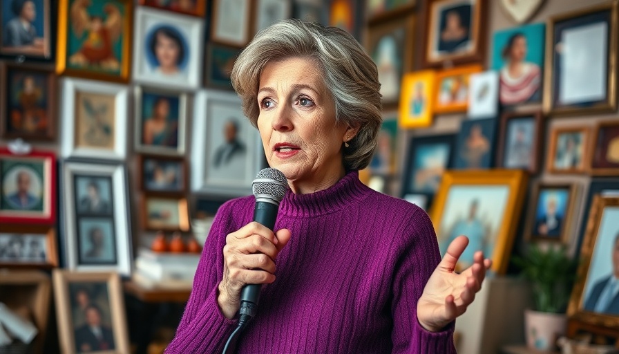 Clear audio in real estate videos: a woman explains importance.