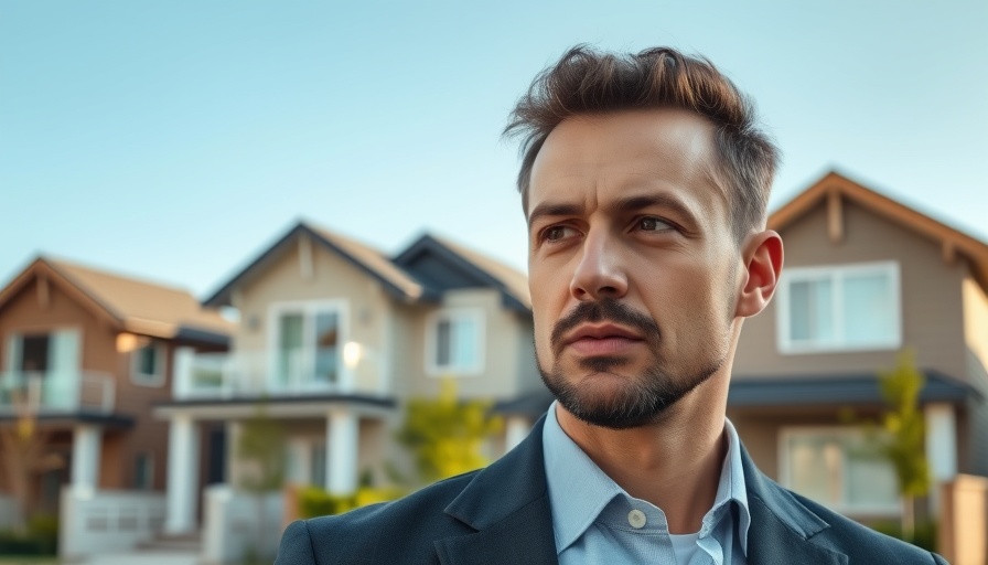 LLC for rental property concept with businessman and homes.