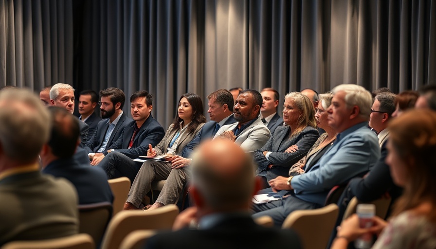 Conference panel discussing real estate agent commissions decline.