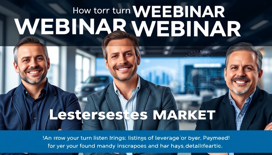 Real estate webinar on how to leverage listings in a buyer's market.