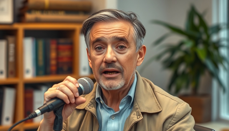 Middle-aged man discussing SALT deduction in these 36 states, in an office setting.