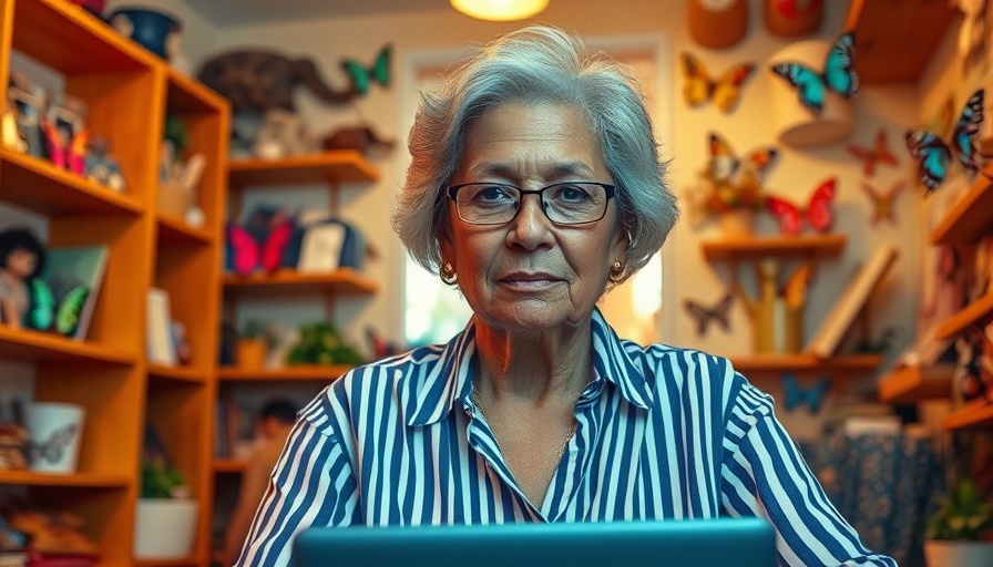 Realtor's social media mindset for breaks, colorful room