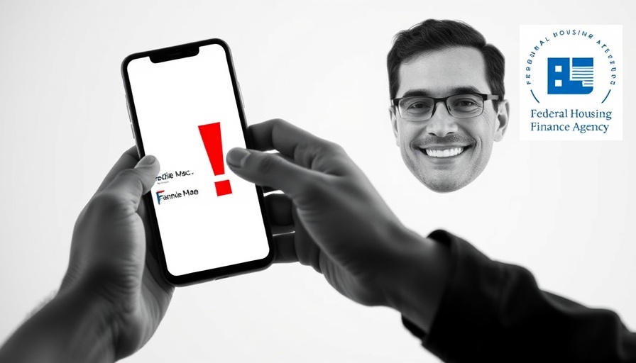 Composite image highlighting mortgage data privacy with logos.