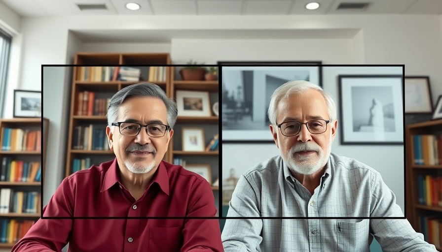 CapEx Reserves and Delinquency Insights video call with two men in office.