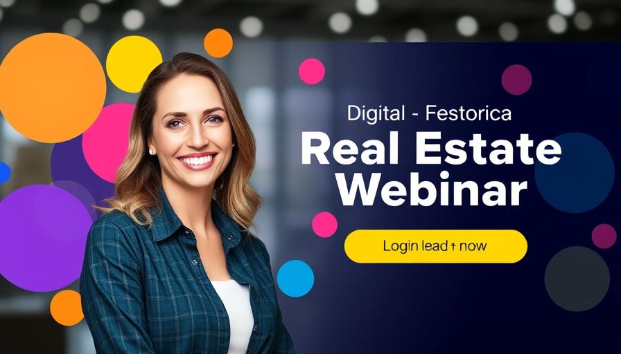 Real Estate Success with Automation webinar promotional banner.