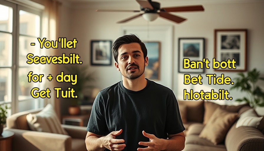 Person discussing video tips in a cozy room: Getting on video isn’t rocket science.