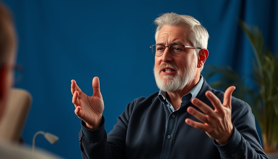 Man discussing how to avoid a personal lawsuit with an LLC.