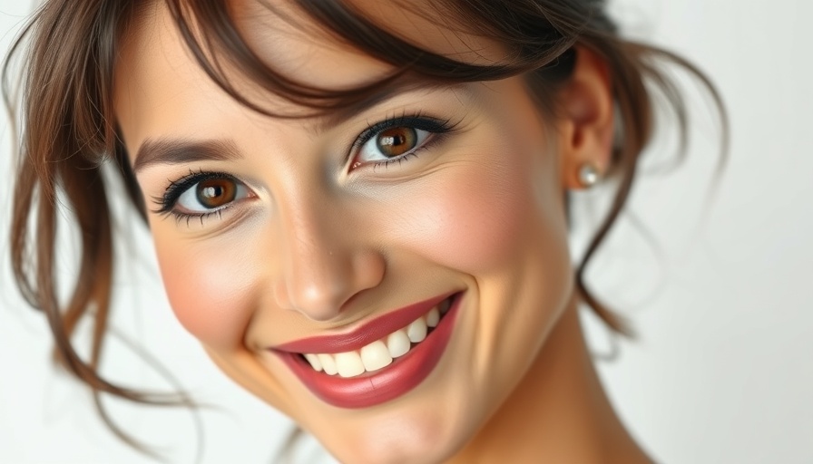 Confident woman balancing risk for innovation, smiling portrait