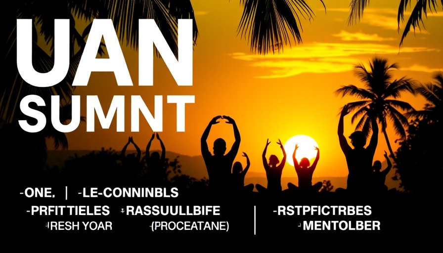 UAN Summit in St Kitts and Nevis promotional poster with event details.