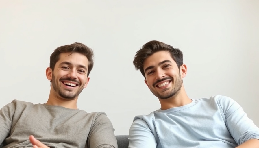 Two men video chatting about investing in small businesses passively.